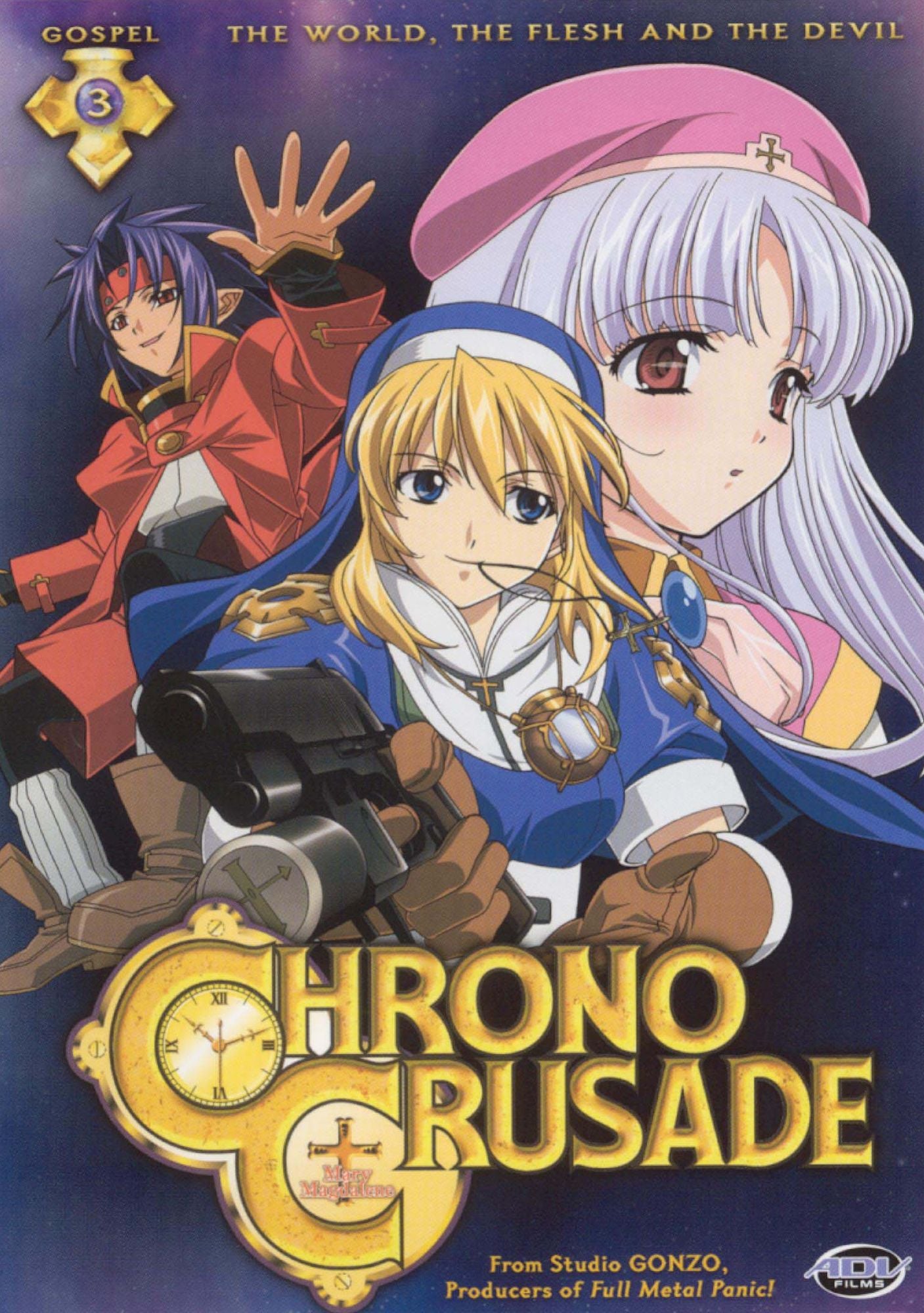 Chrono Crusade, Vol. 3: The World, the Flesh and the Devil
