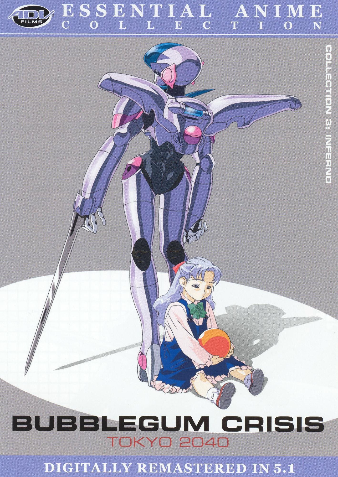Bubblegum Crisis: Tokyo 2040, Vol. 3 - Inferno [Essential Anime]