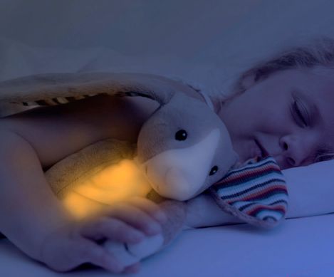 Zazu Bo the Bunny Plush Toy, Music Box and Nightlight