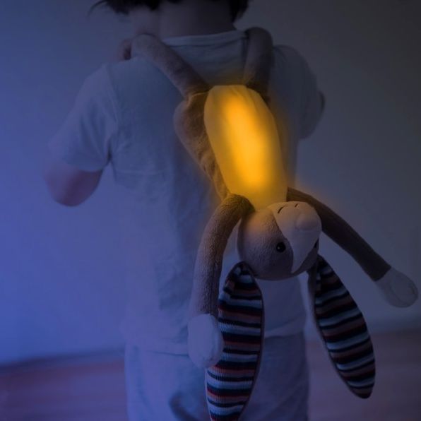 Zazu Bo the Bunny Plush Toy, Music Box and Nightlight