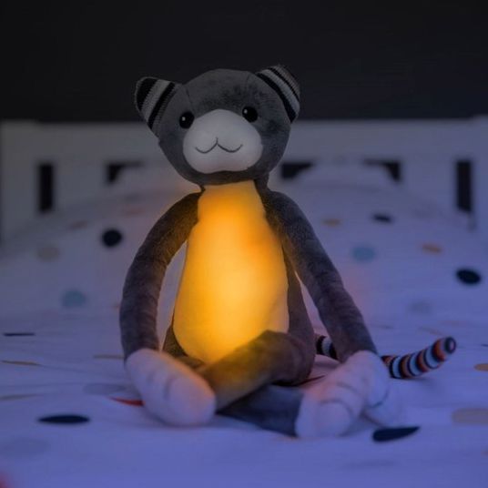 Zazu Katie the Cat Plush Toy Music Box and Nightlight