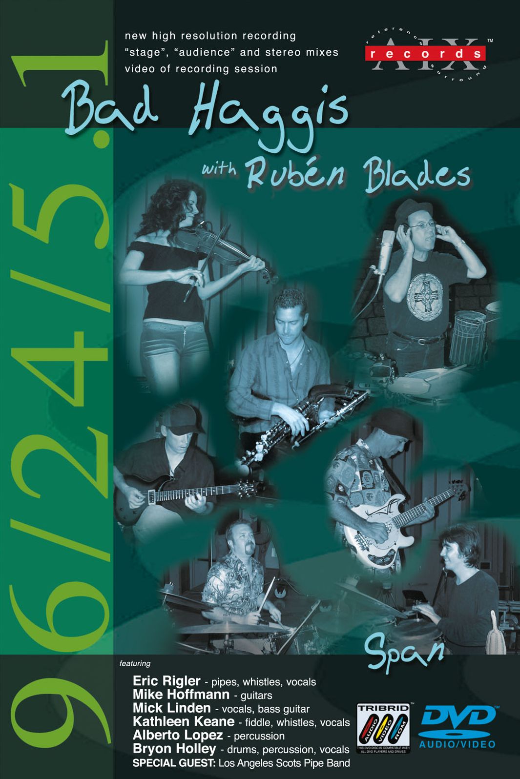 Bad Haggis with Ruben Blades: Span