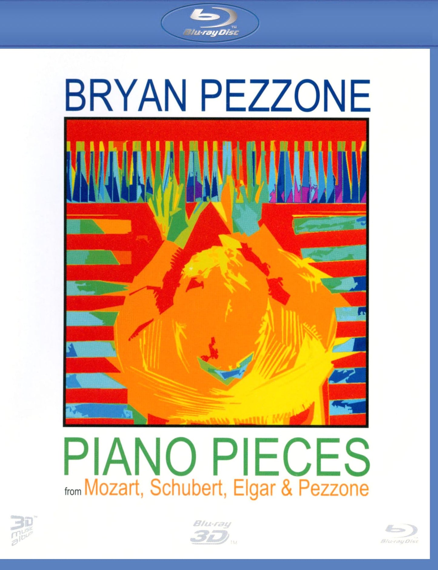 Brian Pezzone: Piano Pieces from Mozart, Schubert, Elgar & Pezzone [Blu-ray]