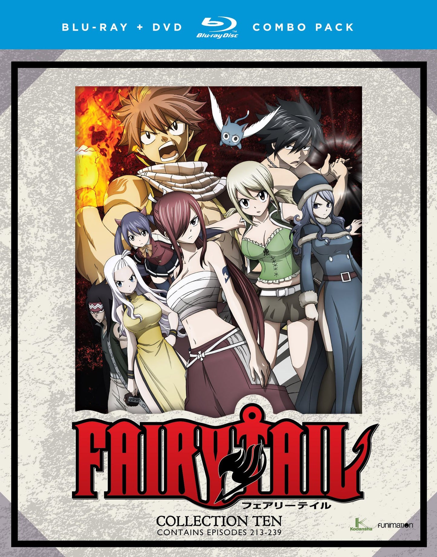 FAIRY TAIL: COLL. 10 (BR W/DVD)