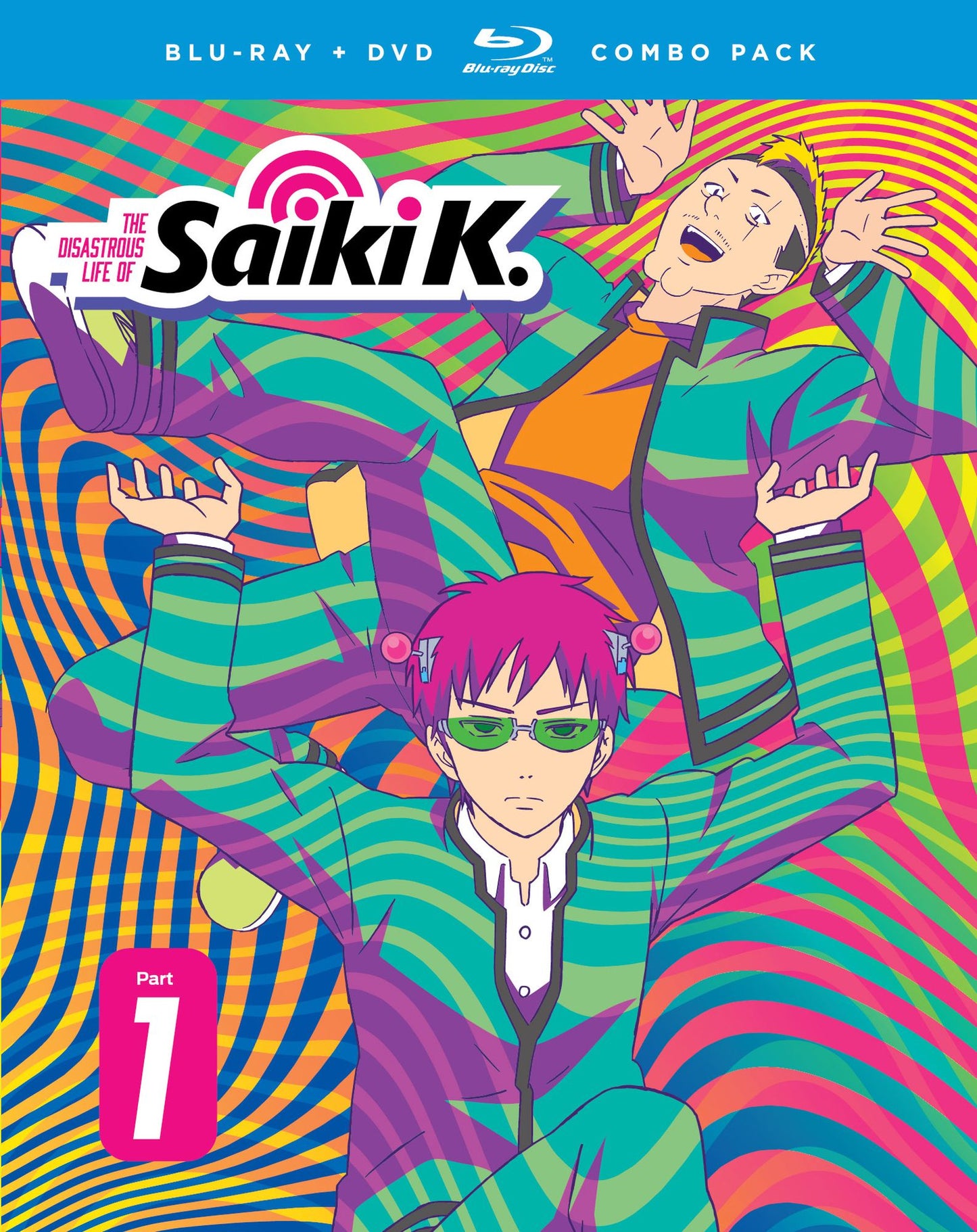 The Disastrous Life of Saiki K.: Part 1 [Blu-ray/DVD]