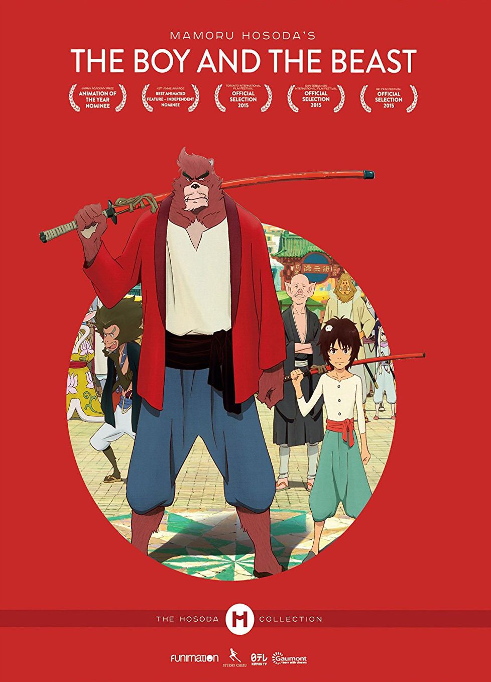 The Boy and the Beast [Hosoda Collection] [Includes Digital Copy] [UltraViolet] [Blu-ray/DVD] [2 Discs]