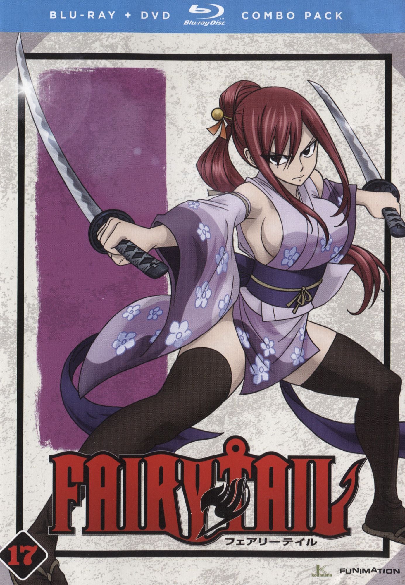 Fairy Tail: Part 17 [Blu-ray/DVD] [4 Discs]
