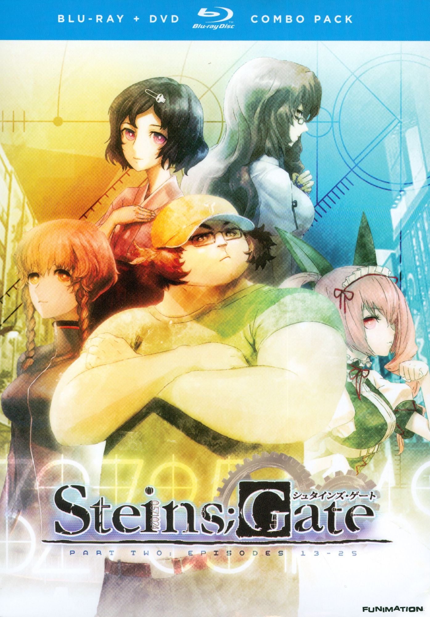 Steins;Gate: Complete Series, Part Two [4 Discs] [Blu-ray/DVD]