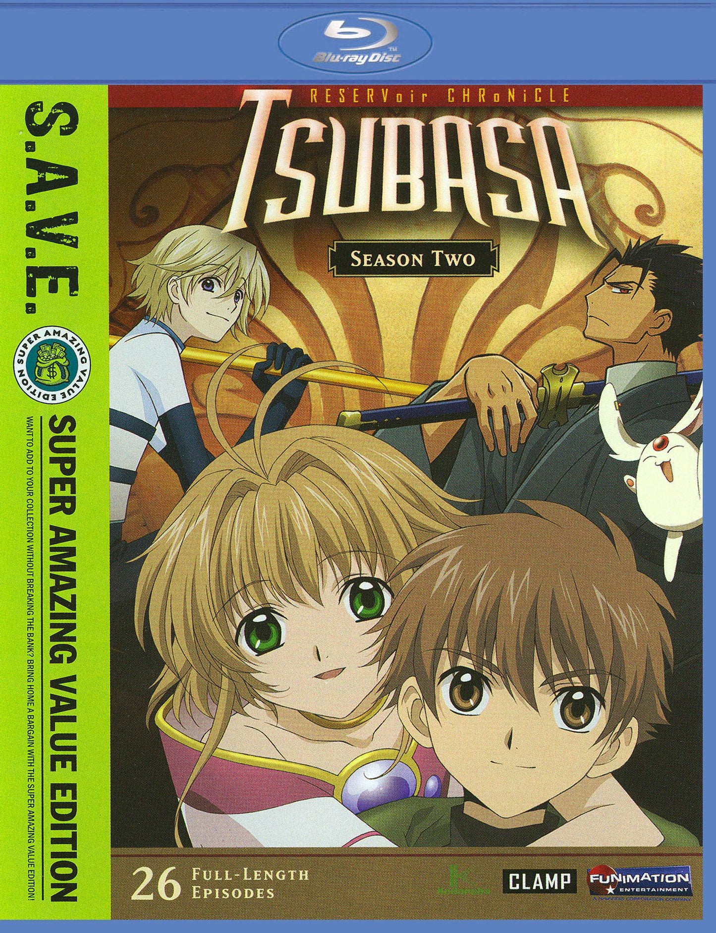 Tsubasa: Season 2 [S.A.V.E.] [4 Discs] [Blu-ray]