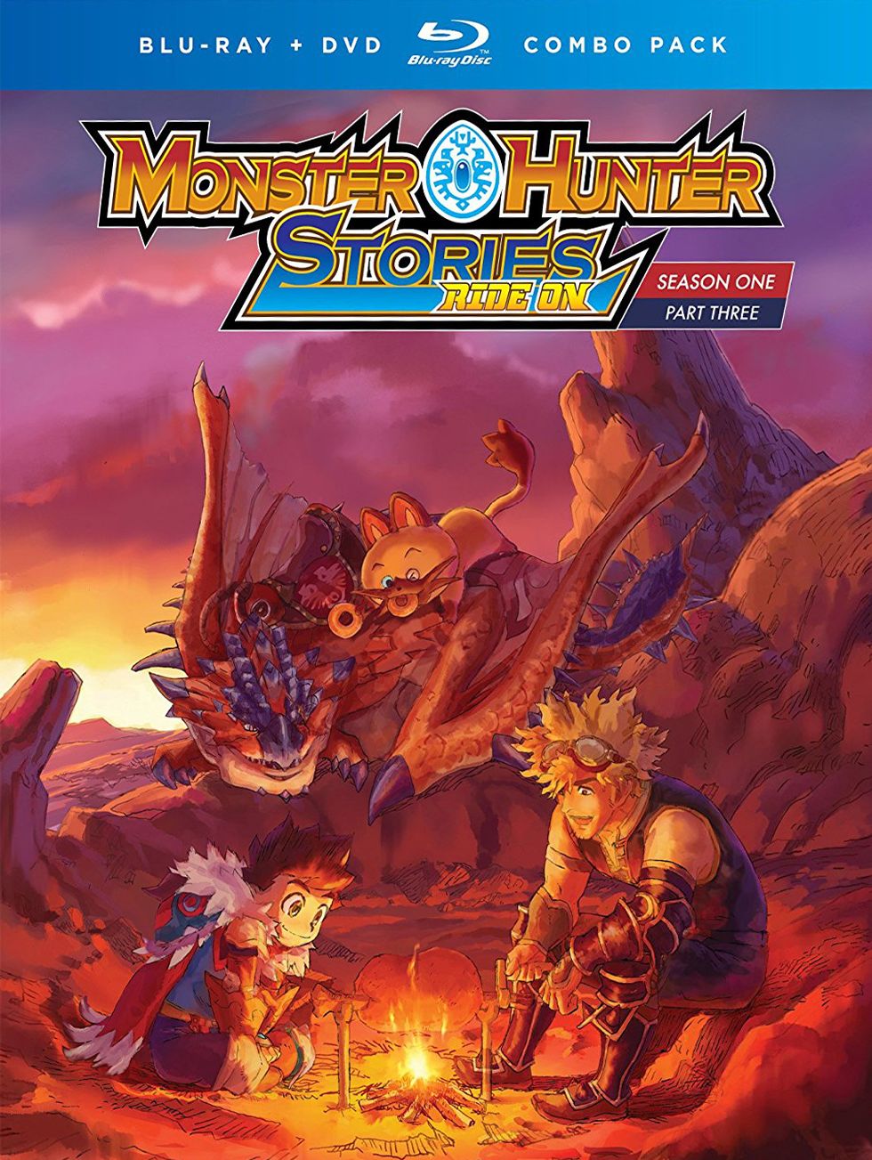 Monster Hunter Stories: Ride On - Season One - Part Three [Blu-ray]