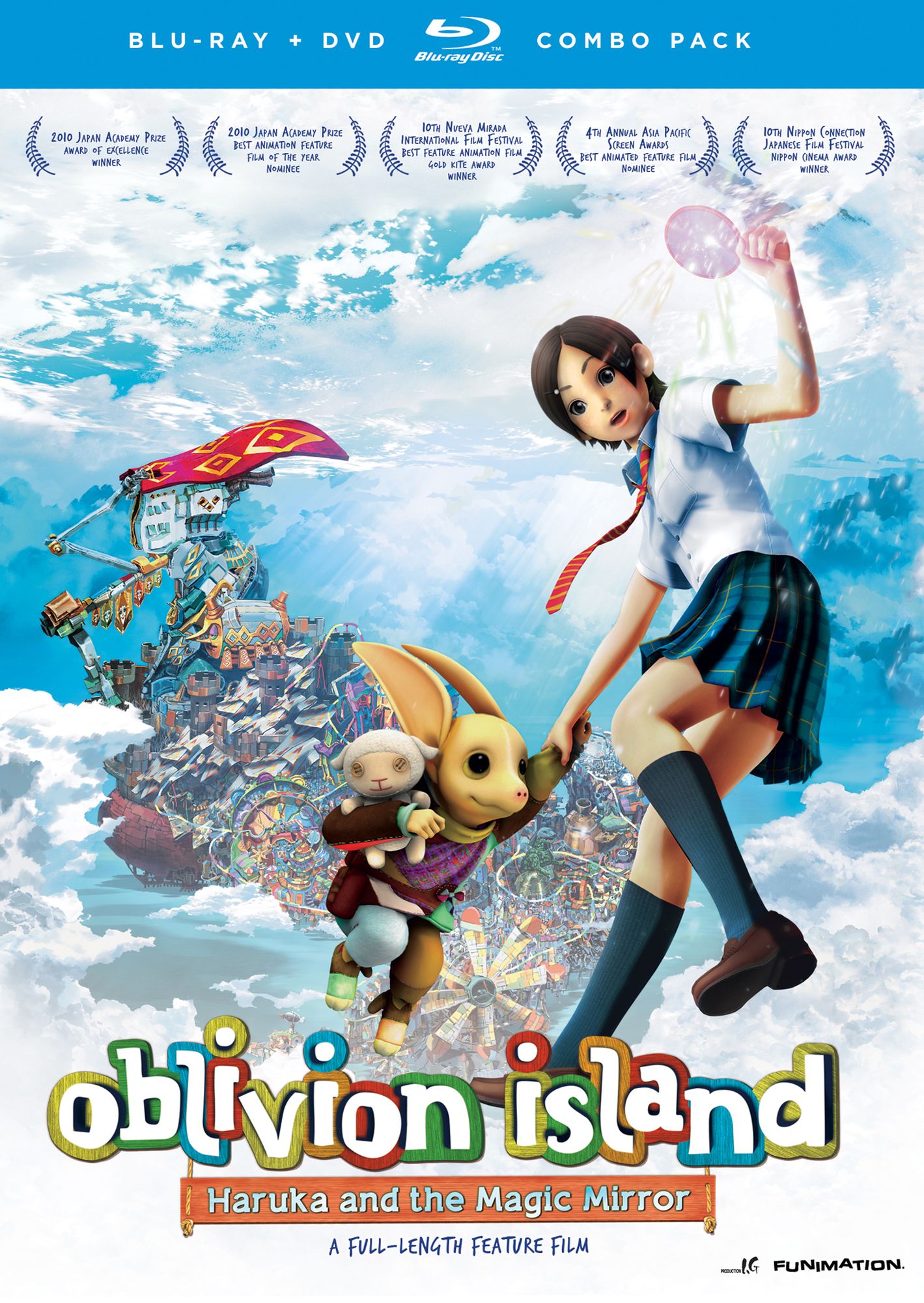 Oblivion Island: Haruka and the Magic Mirror [2 Discs] [Blu-ray/DVD]