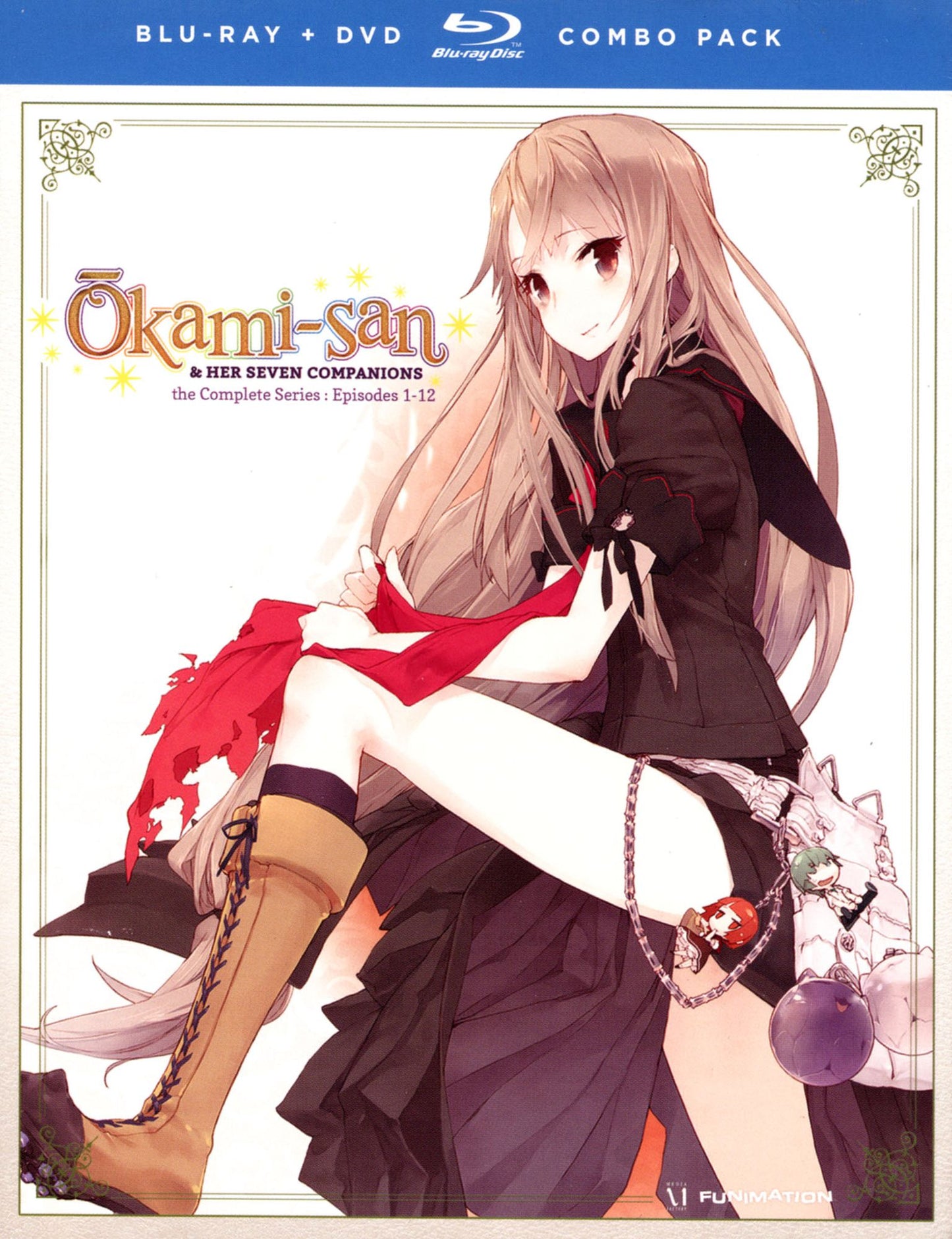Okami-san & Her Seven Companions: The Complete Series [4 Discs] [Blu-ray/DVD]
