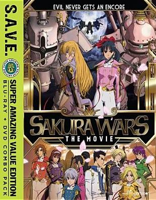 Sakura Wars: The Movie [S.A.V.E.] [Blu-ray/DVD] [2 Discs]
