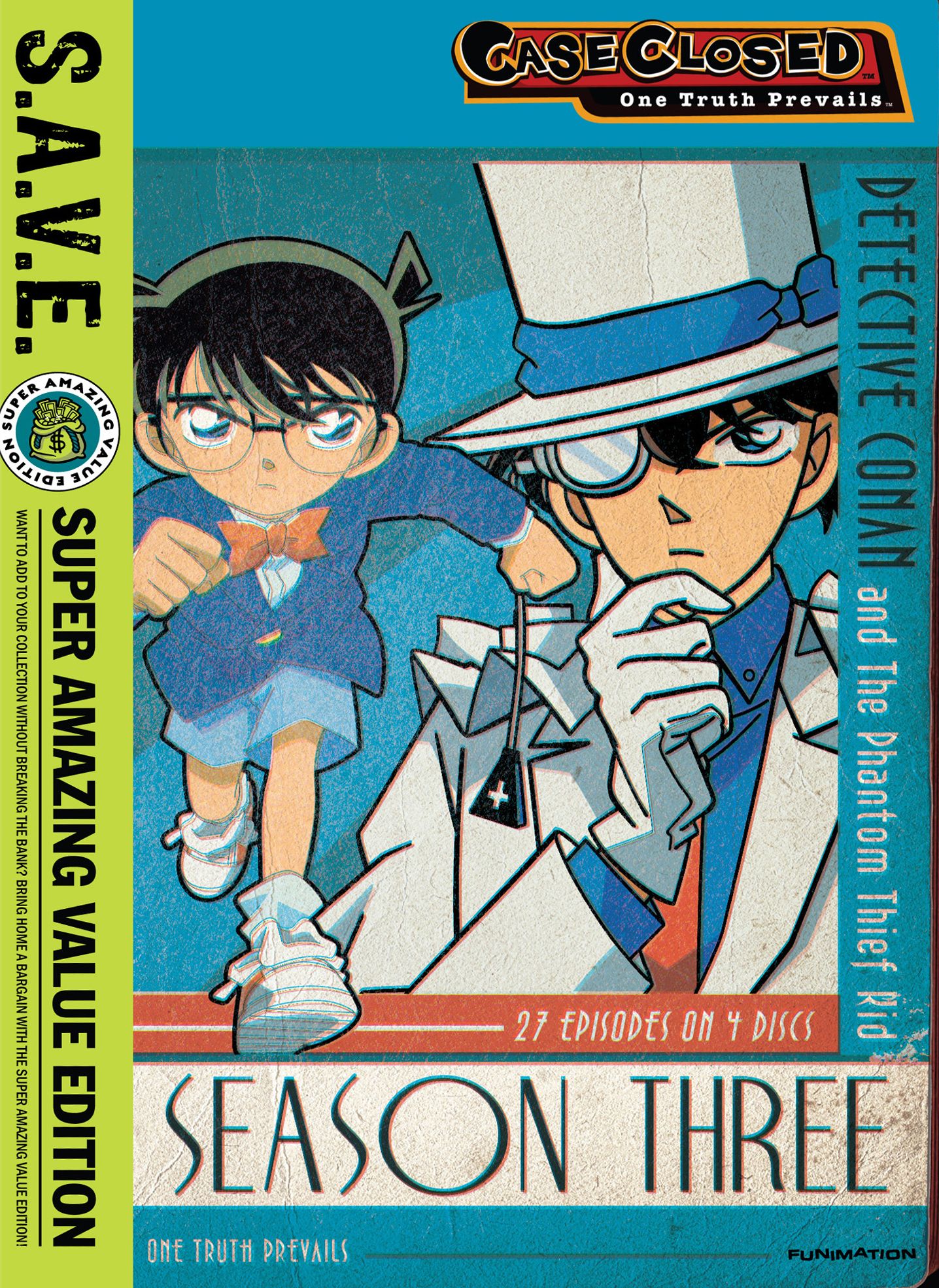 Case Closed: Season Three [S.A.V.E.] [4 Discs]