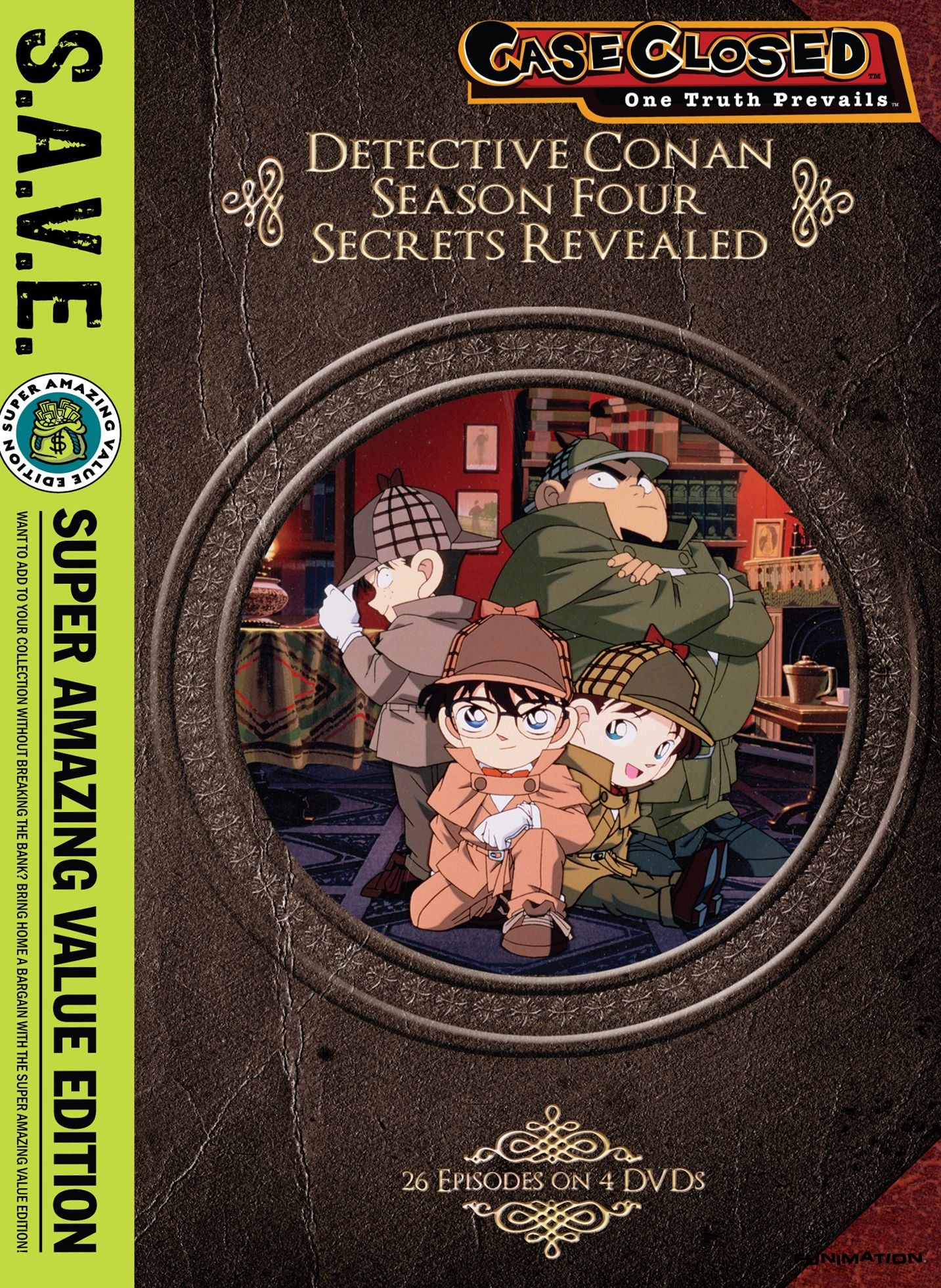 Case Closed: Season Four [S.A.V.E.] [4 Discs]