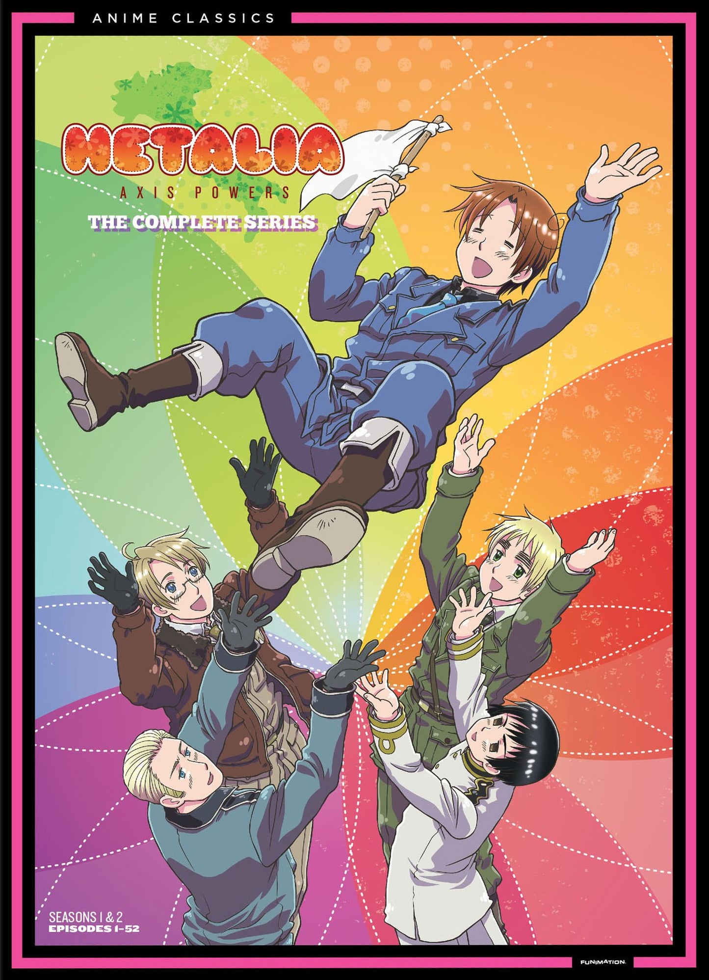 Hetalia: Axis Powers - The Complete Series [4 Discs]