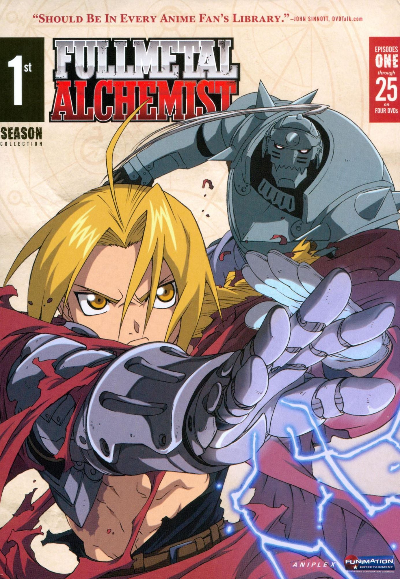 Fullmetal Alchemist: Season 1 [4 Discs]