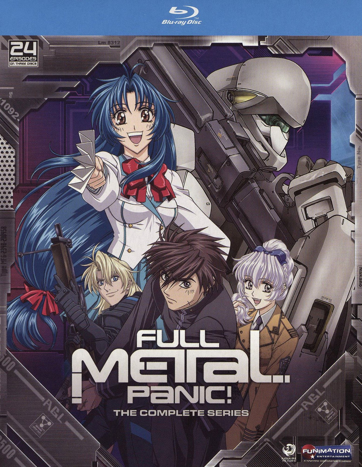 Full Metal Panic!: The Complete Series [3 Discs] [Blu-ray]
