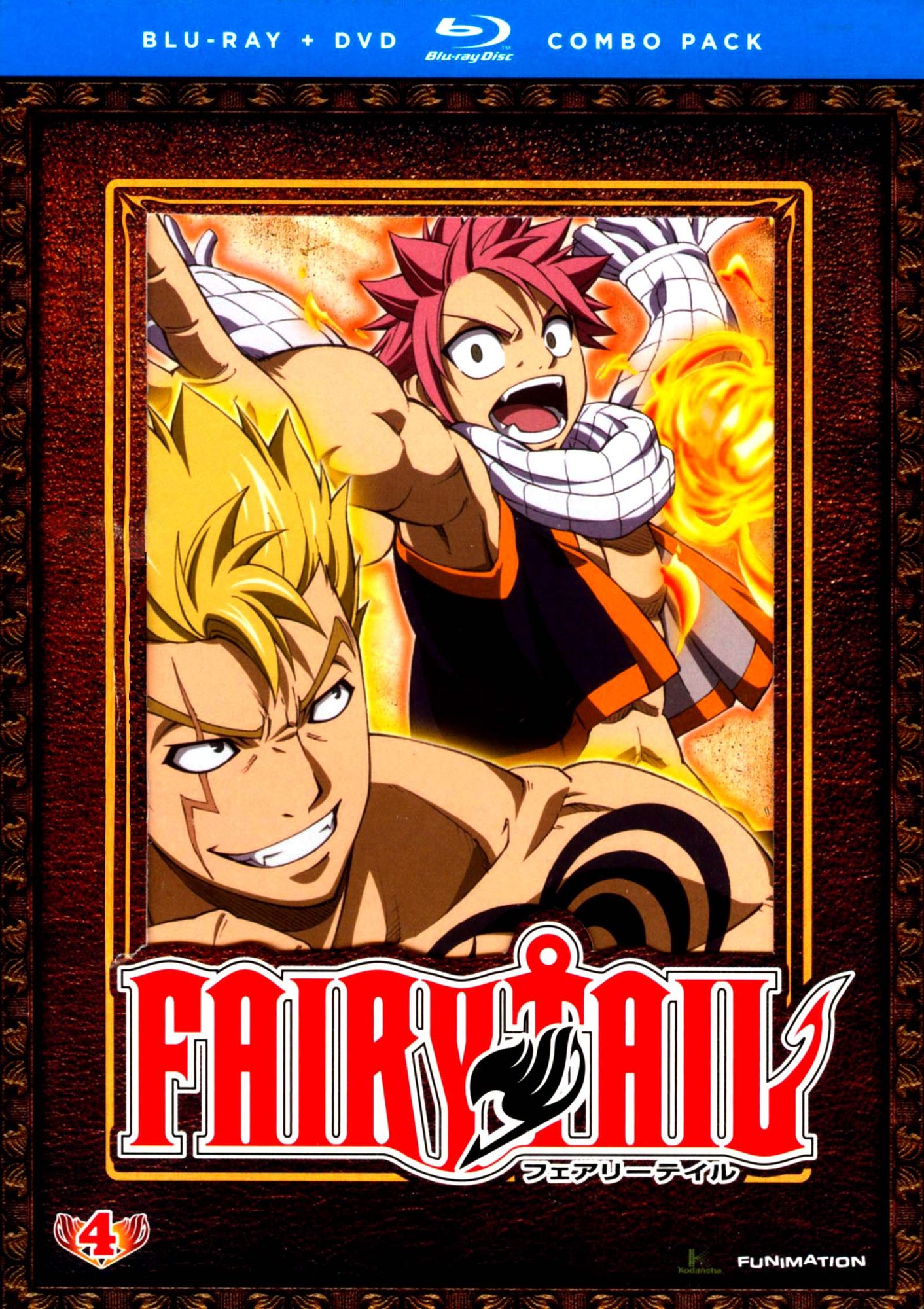 Fairy Tail: Part 4 [4 Discs] [Blu-ray/DVD]