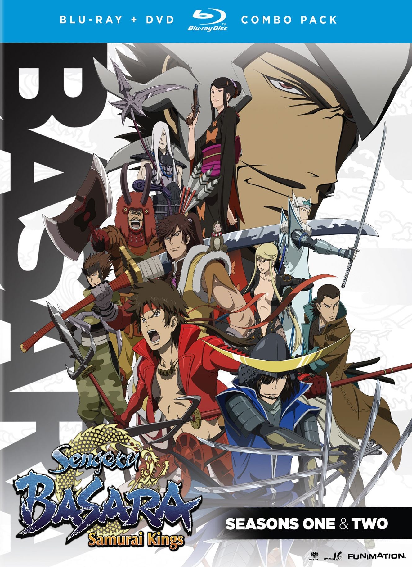 Sengoku Basara: Seasons 1 & 2 [8 Discs] [Blu-ray/DVD]