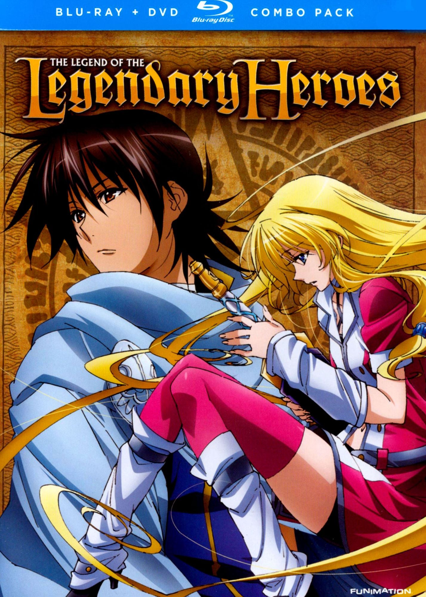 The Legend of the Legendary Heroes: Part 1 [Limited Edition] [4 Discs] [Blu-ray/DVD]