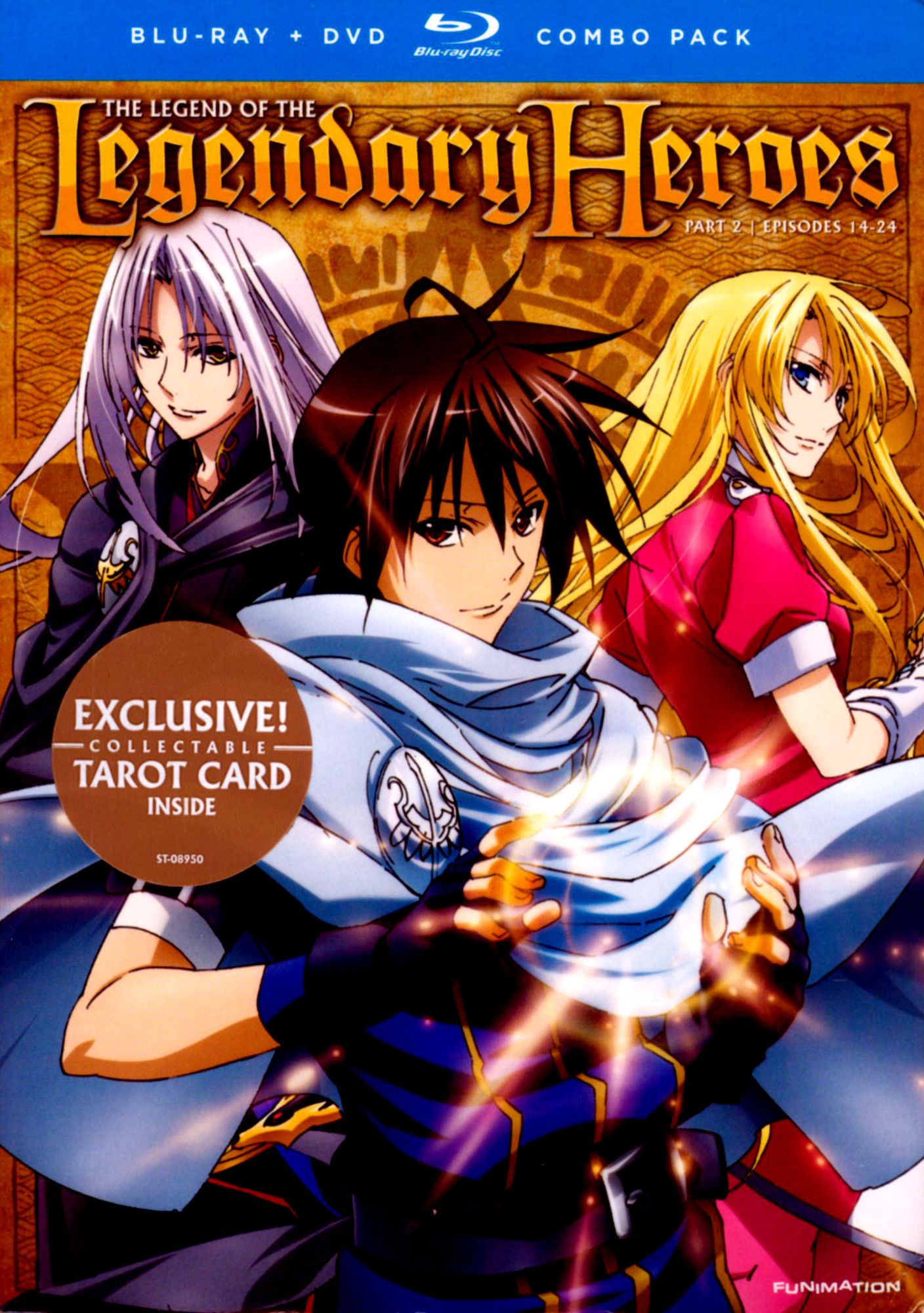 The Legend of the Legendary Heroes: Part 2 [4 Discs] [Blu-ray/DVD]
