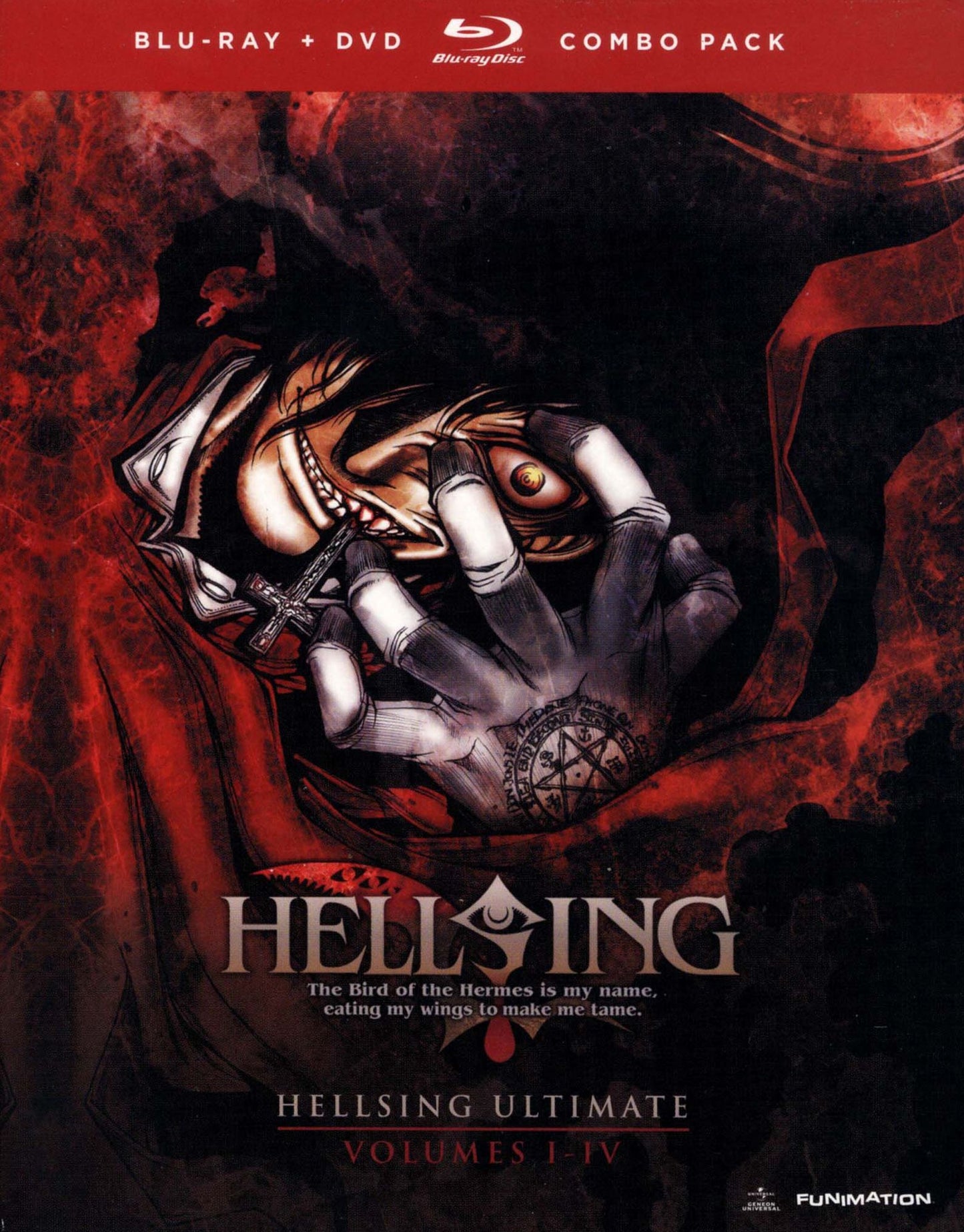 Hellsing Ultimate, Vols. 1-4 [5 Discs] [Blu-ray/DVD]