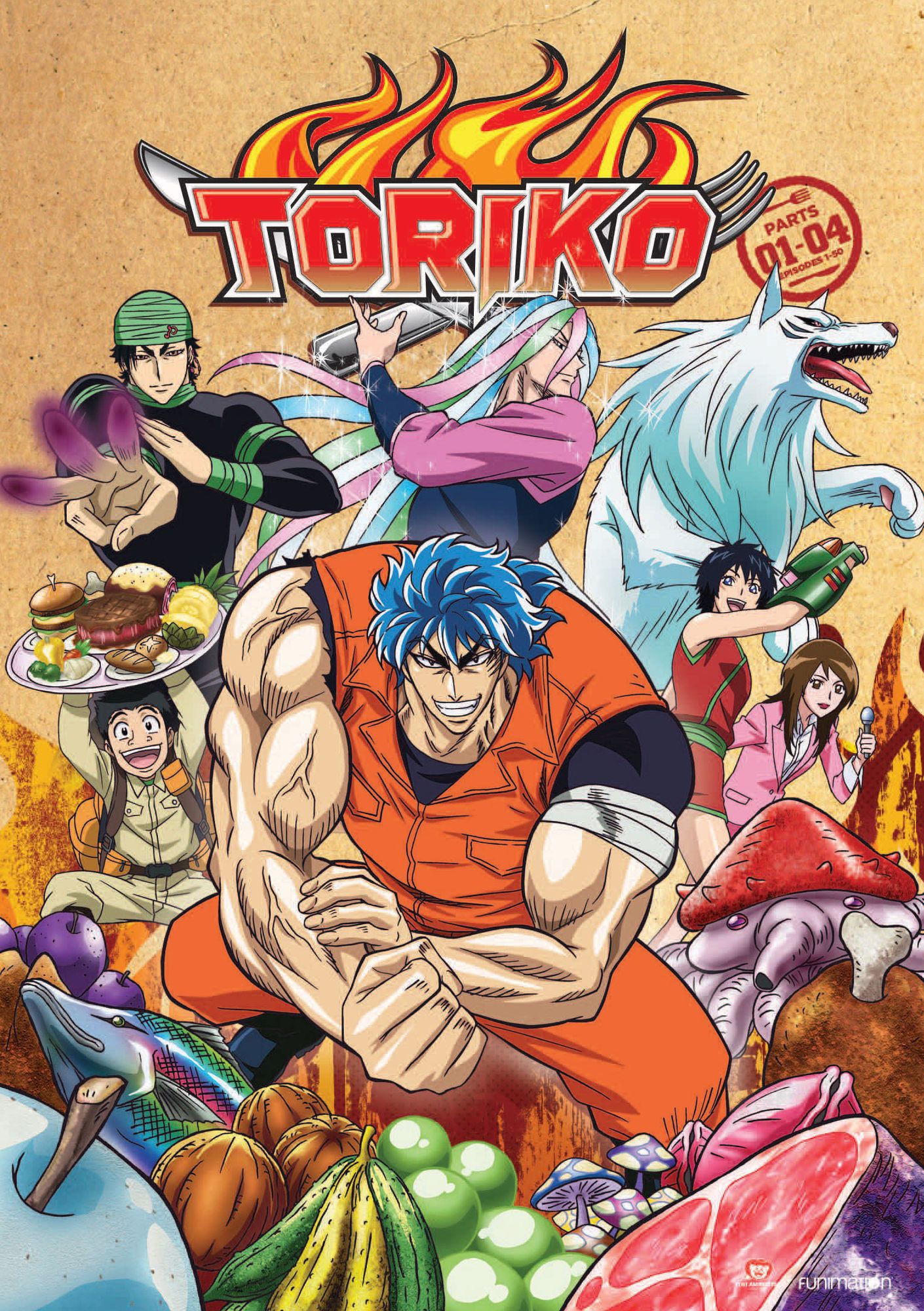 Toriko: Parts 1-4