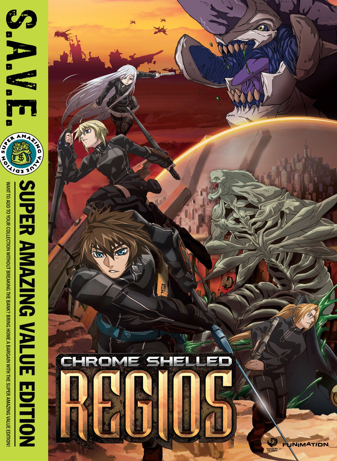 Chrome Shelled Regios [S.A.V.E.] [4 Discs]
