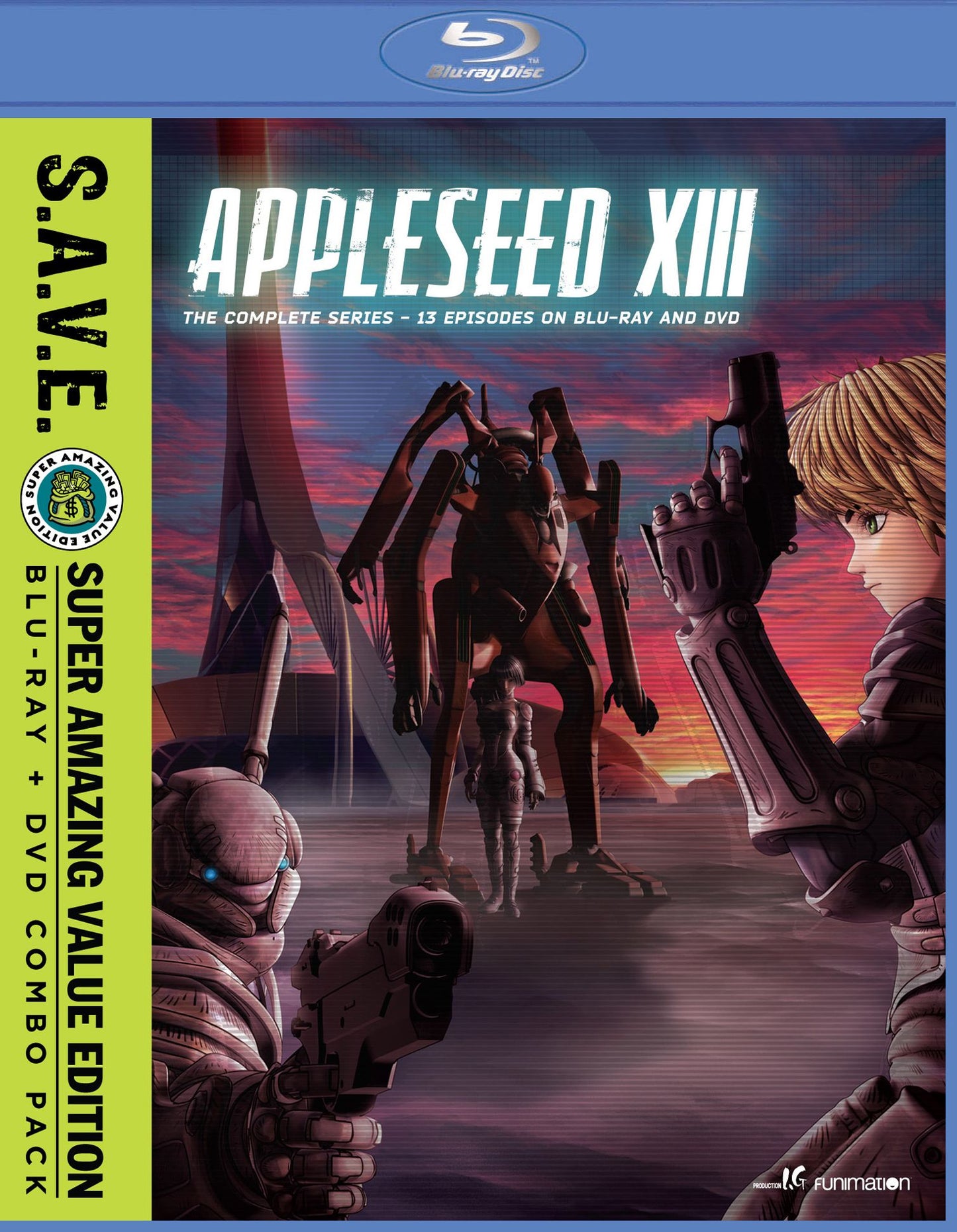 Appleseed XIII: The Complete Series [S.A.V.E.] [Blu-ray] [5 Discs]