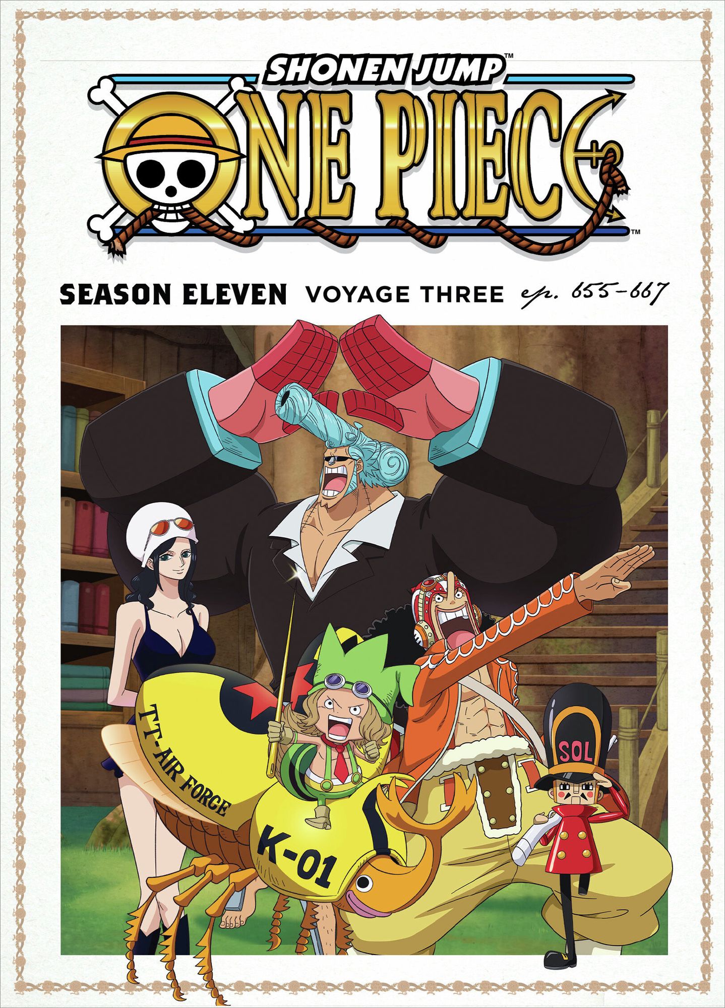 One Piece: Season Eleven Voyage Three (4Pc)
