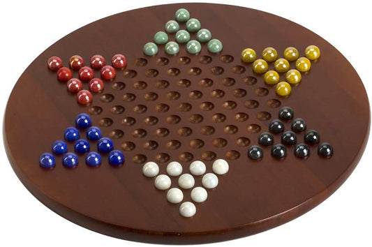 Jumbo 15 Inch Chinese Checkers with Marbles