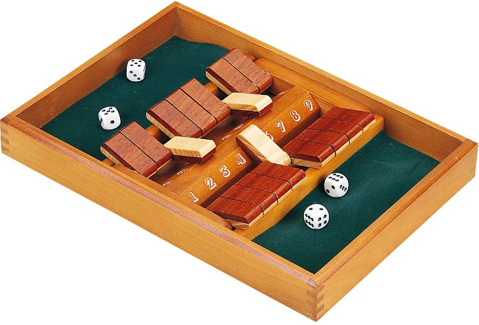 Double - Sided 9 Number Shut The Box