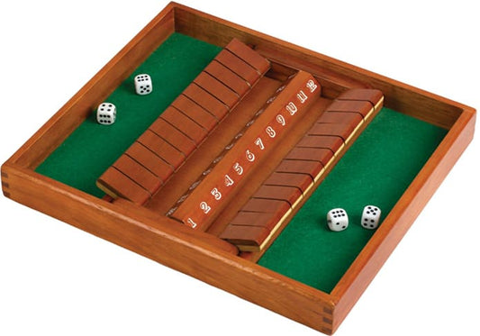 Double - Sided 12 Number Shut The Box