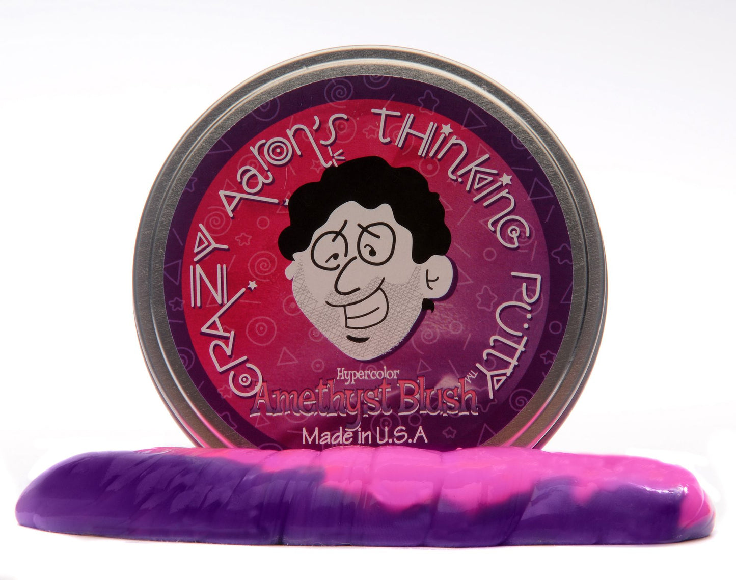 Amethyst Blush Heat Sensitive Hypercolor Thinking Putty