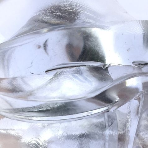 Crazy Aaron's Crystal Clear- Liquid Glass 4" Large Thinking Putty