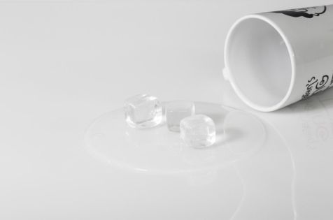 Crazy Aaron's Crystal Clear- Liquid Glass 4" Large Thinking Putty
