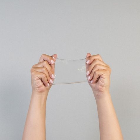 Crazy Aaron's Crystal Clear- Liquid Glass 4" Large Thinking Putty