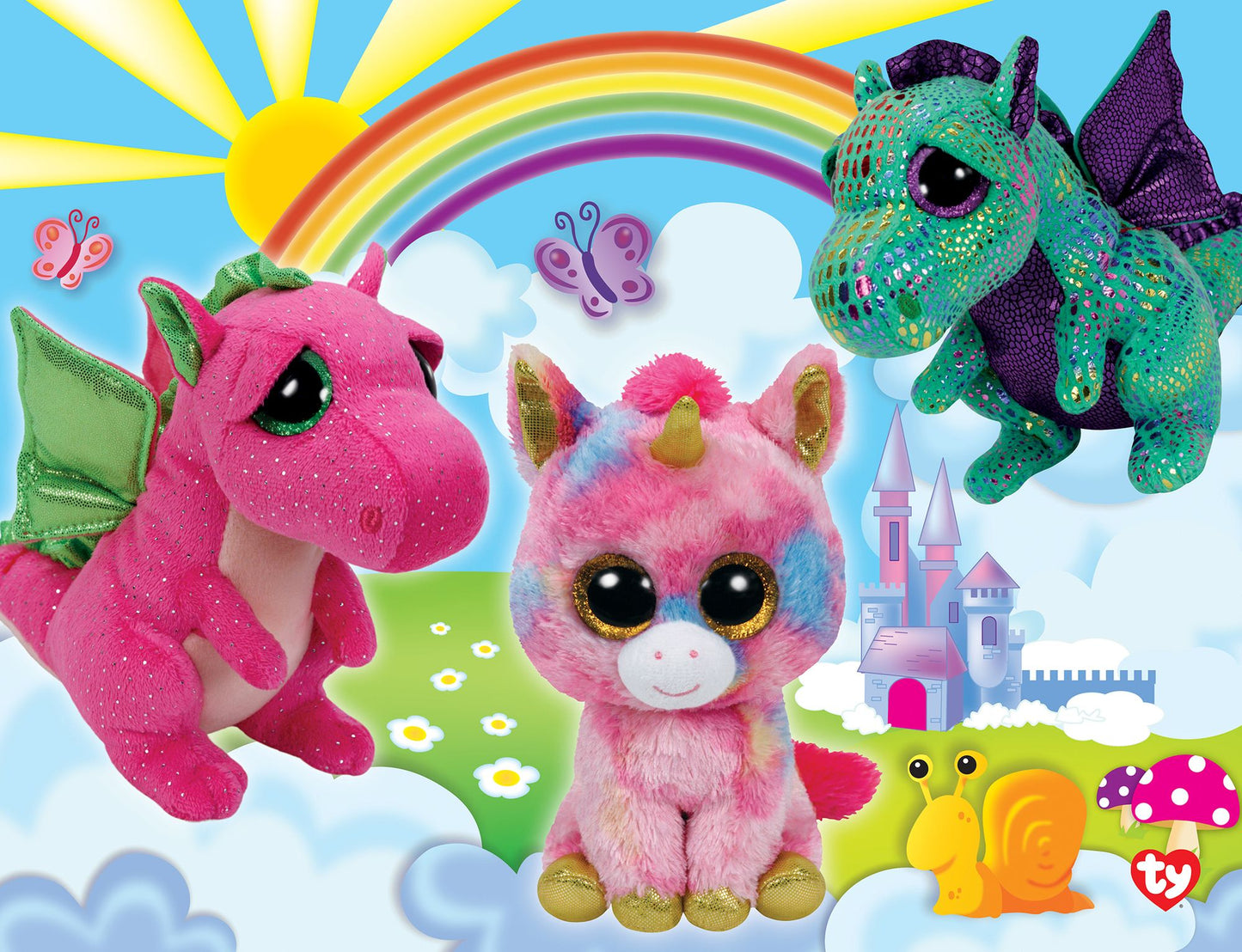 Beanie Boo Glitter Puzzle - Fairytale Club