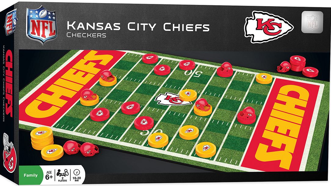 Masterpieces 41449 Kansas City Chiefs Checkers Puzzle