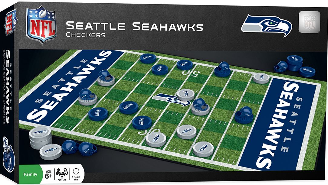 Masterpieces 41455 Seattle Seahawks Checkers Puzzle