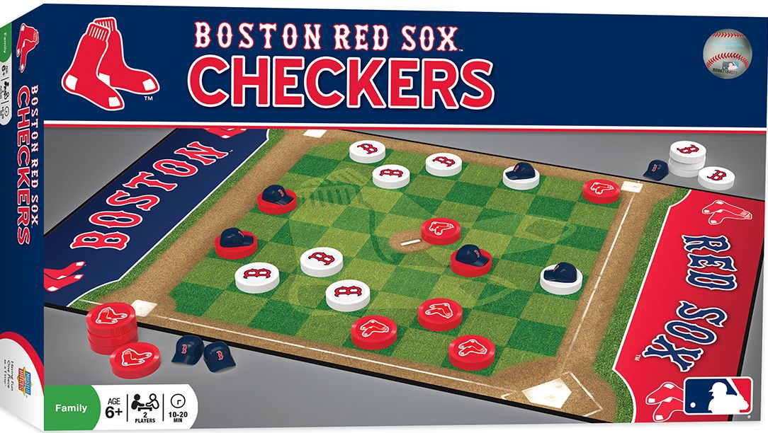 Masterpieces 41464 Boston Red Sox Checkers Puzzle