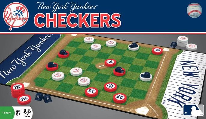 Masterpieces 41467 New York Yankees Checkers Puzzle