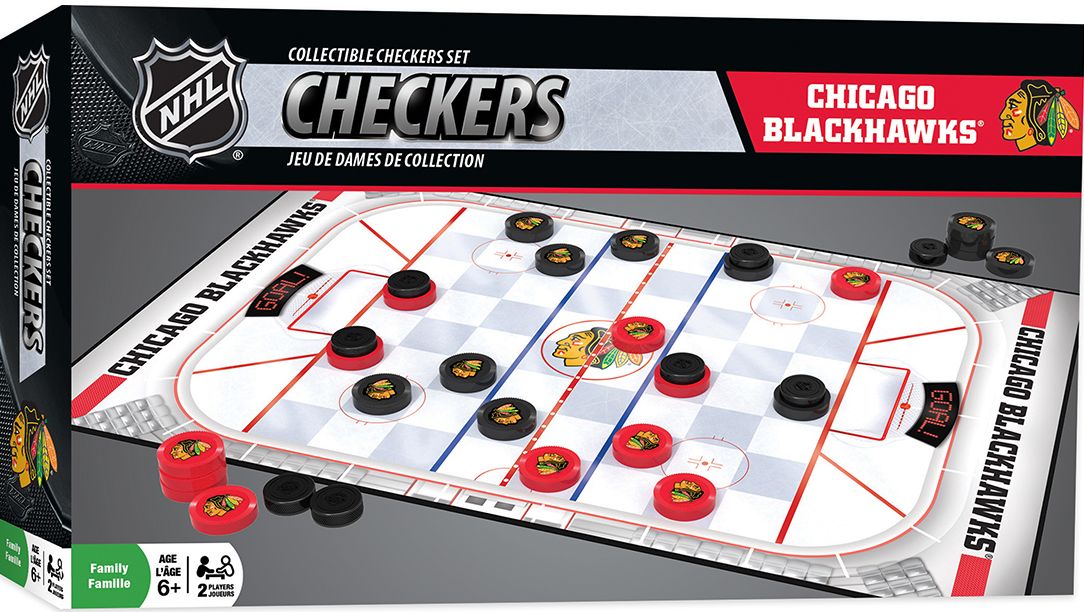 Masterpieces 41483 Chicago Blackhawks Checkers Puzzle