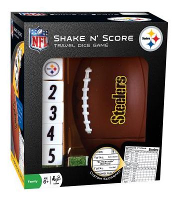 Masterpieces 41506 Pittsburg Steelers Shaken Score Puzzle