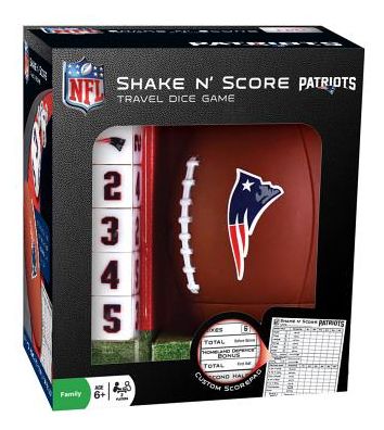 Masterpieces 41510 New England Patriots Shaken Score Puzzle