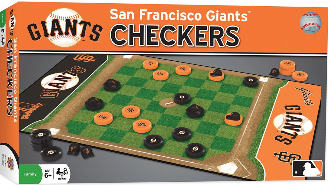Masterpieces 41538 San Francisco Giants Checkers Puzzle