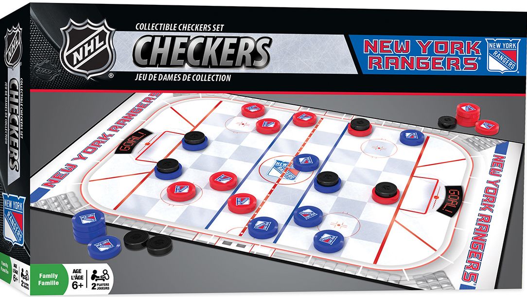 Masterpieces 41544 New York Rangers Checkers Puzzle