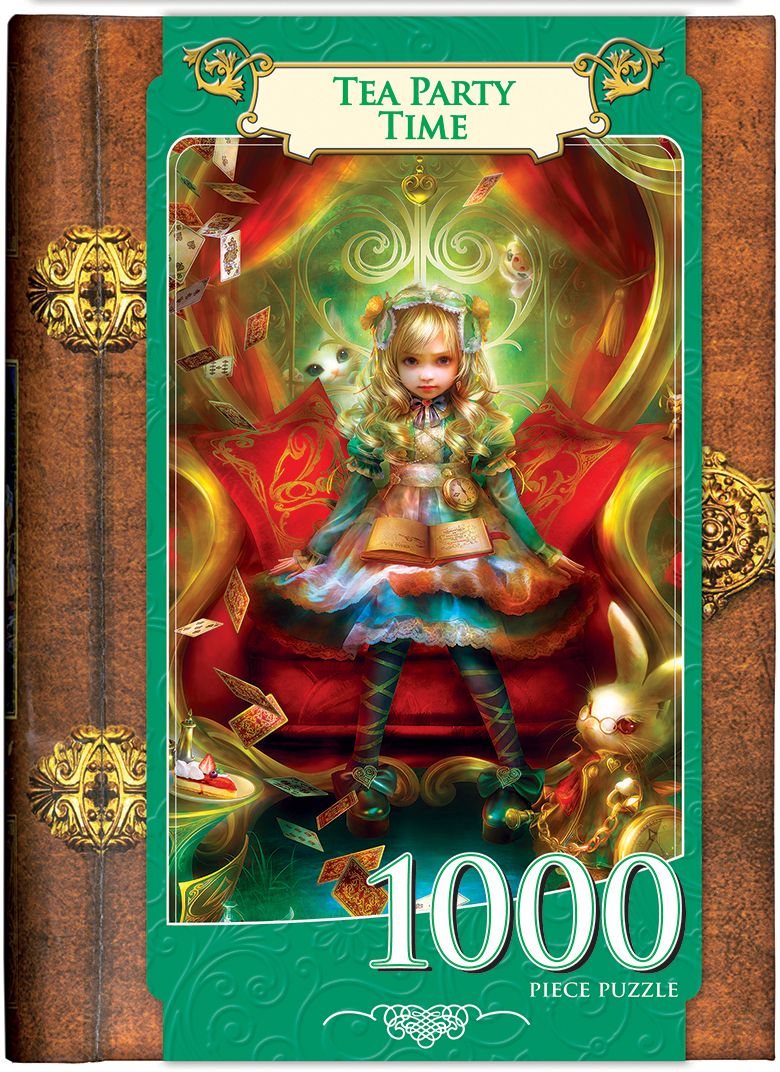 Tea Party Time 1000p[c Book Box