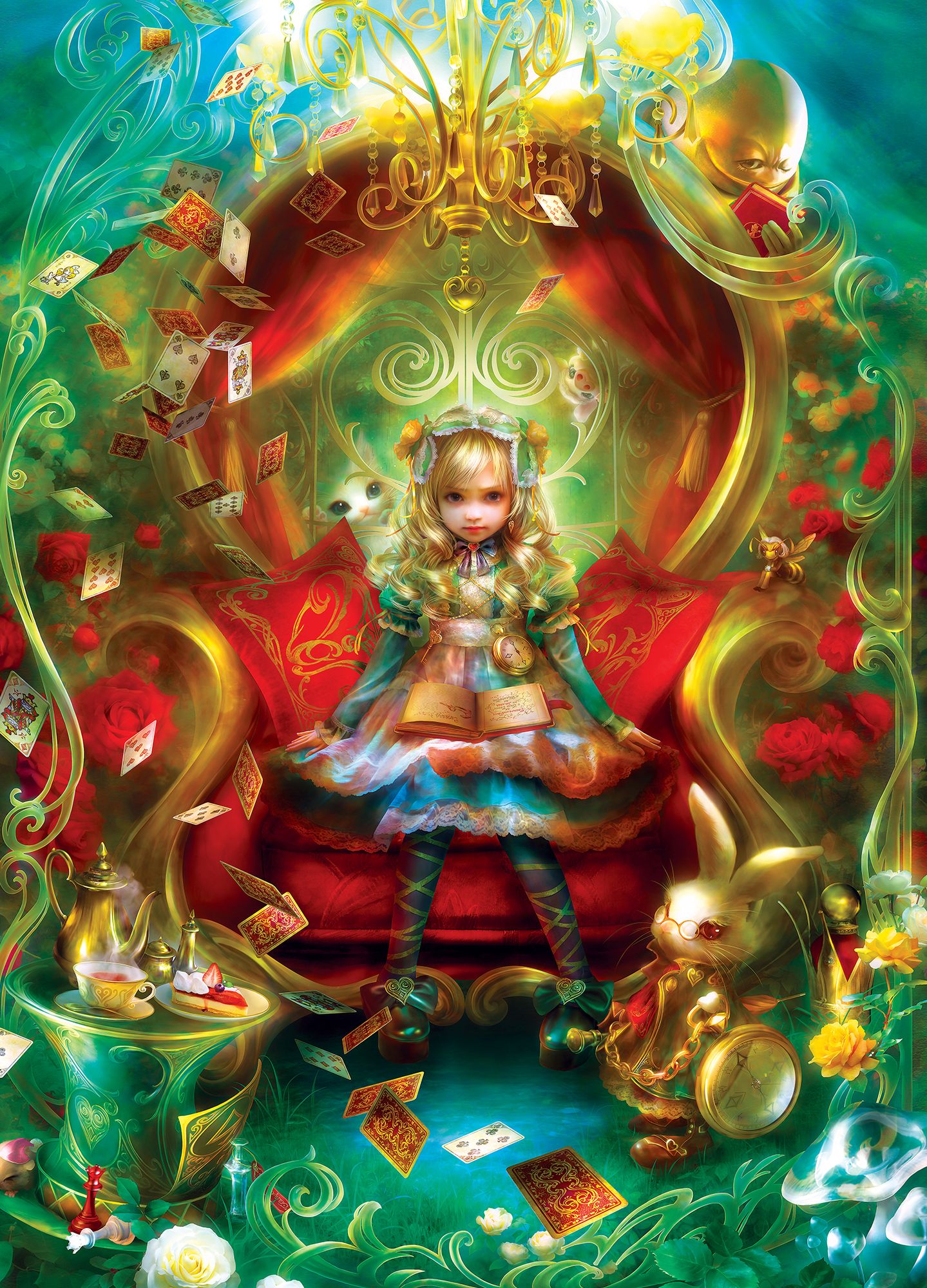 Tea Party Time 1000p[c Book Box